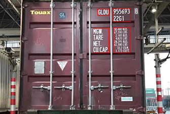  Container Box Number Recognition